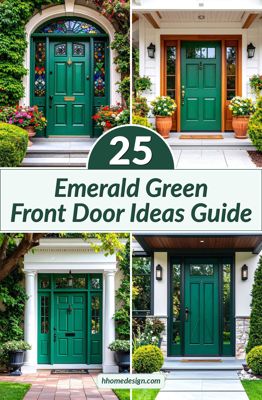 25 Emerald Green Front Door Ideas Guide