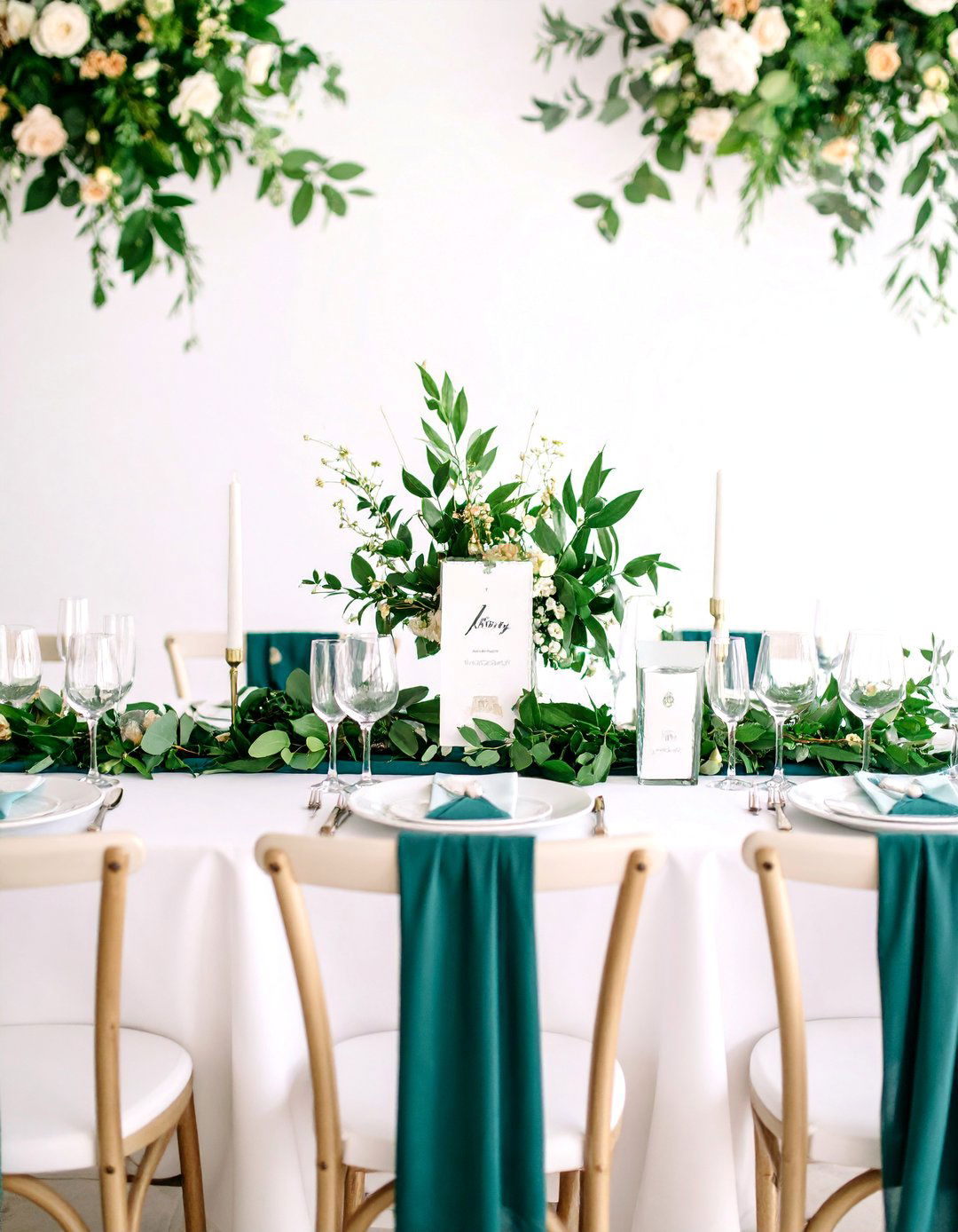 Emerald Green Watercolor Wedding Stationery Suite - 25 Emerald Green Wedding Ideas