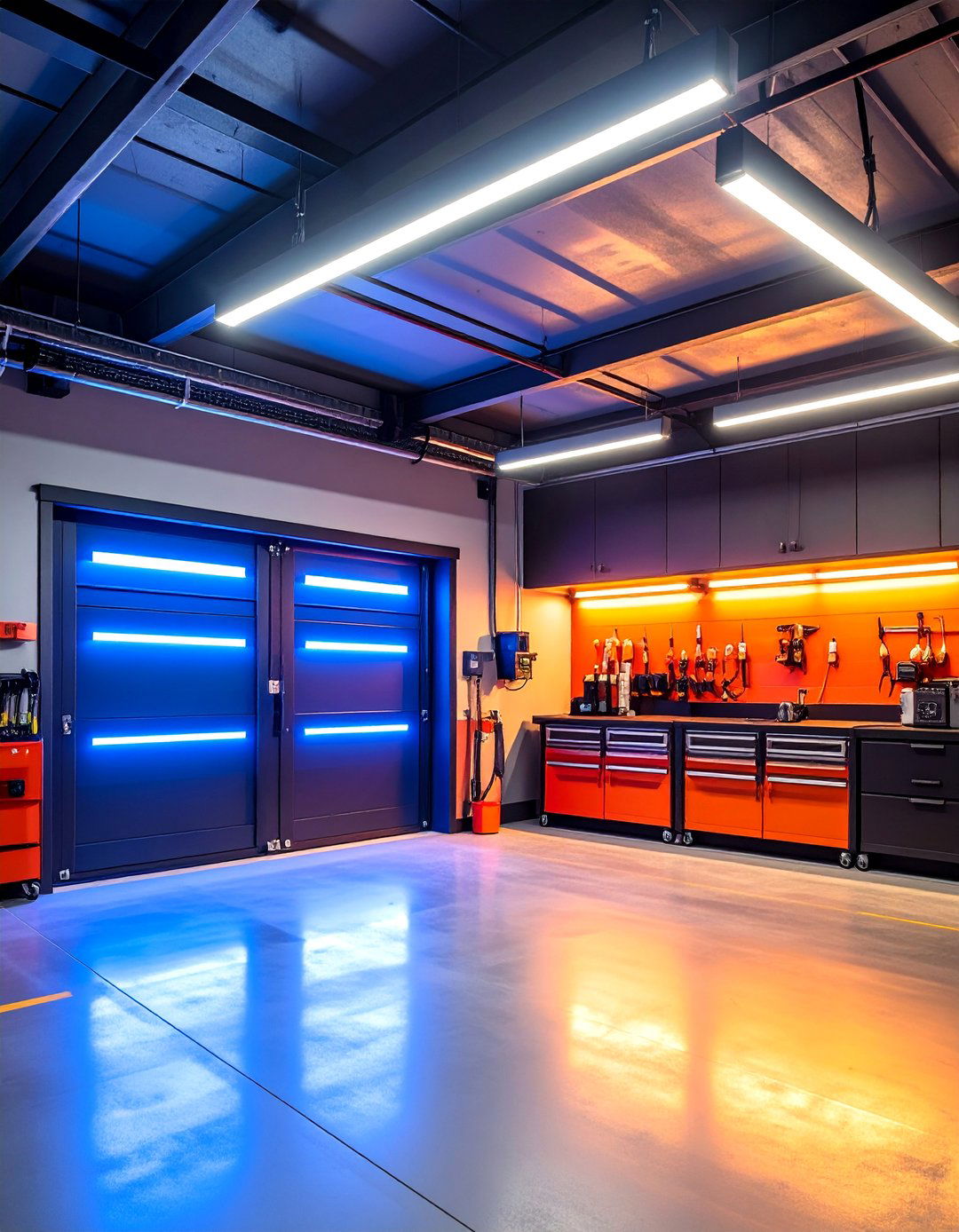 Emergency Battery Backup Lighting System - 25 Garage Lighting Ideas