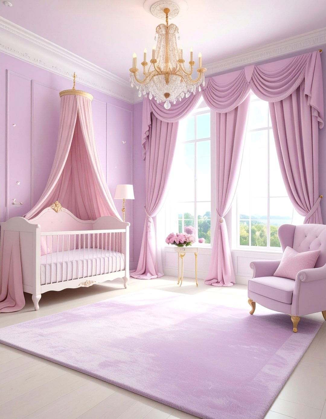 Enchanted Princess Aurora Sleeping Beauty Nursery - 25 Disney Nursery Ideas