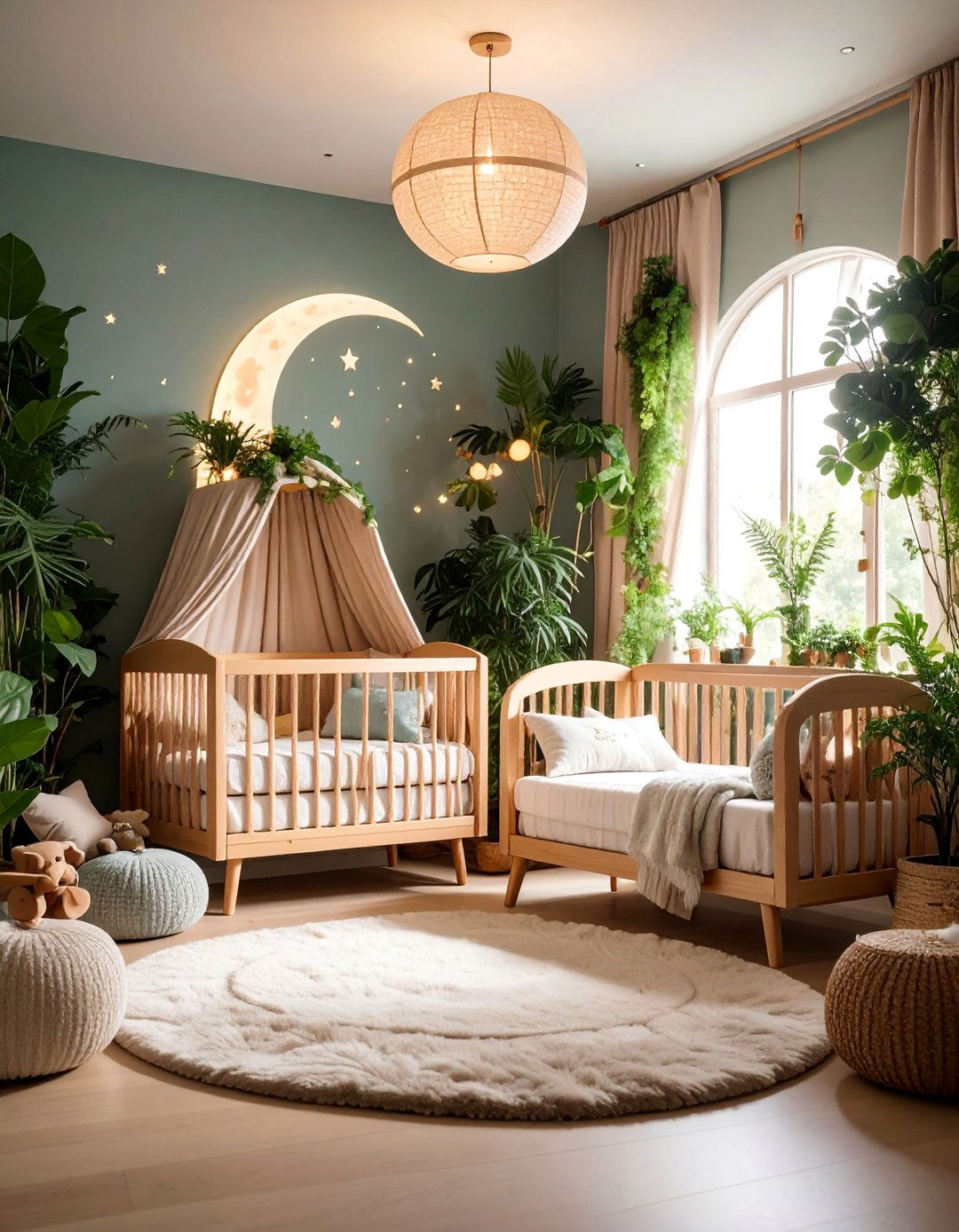 Endor Forest Moon Natural Harmony - 25 Star Wars Nursery Ideas