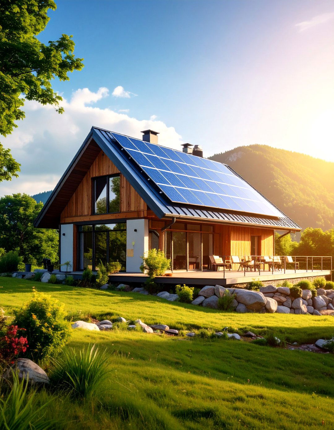 Energy Efficient Ranch with Sustainable Features - 25 Modern Ranch House
