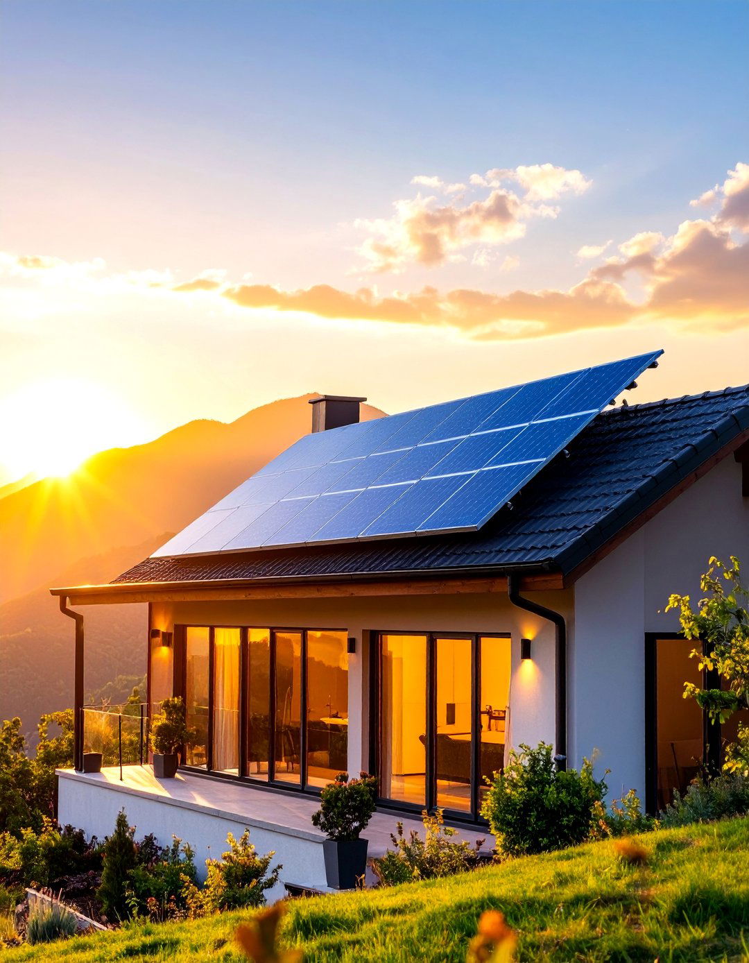 Energy Efficient Solar Integration Lighting - 25 Soffit Lighting Ideas