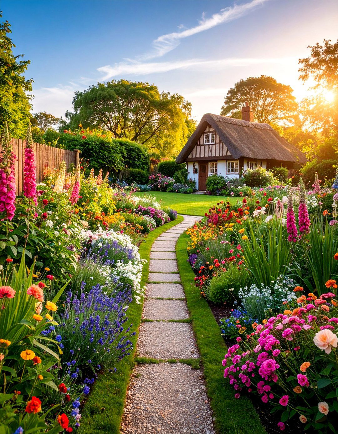 English Cottage Garden - 25 Garden Ideas