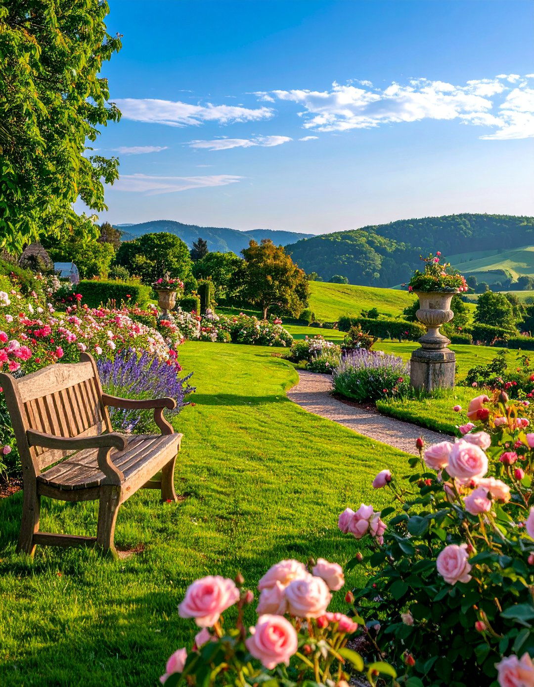 English Country Rose Garden - 25 Rose Garden Ideas