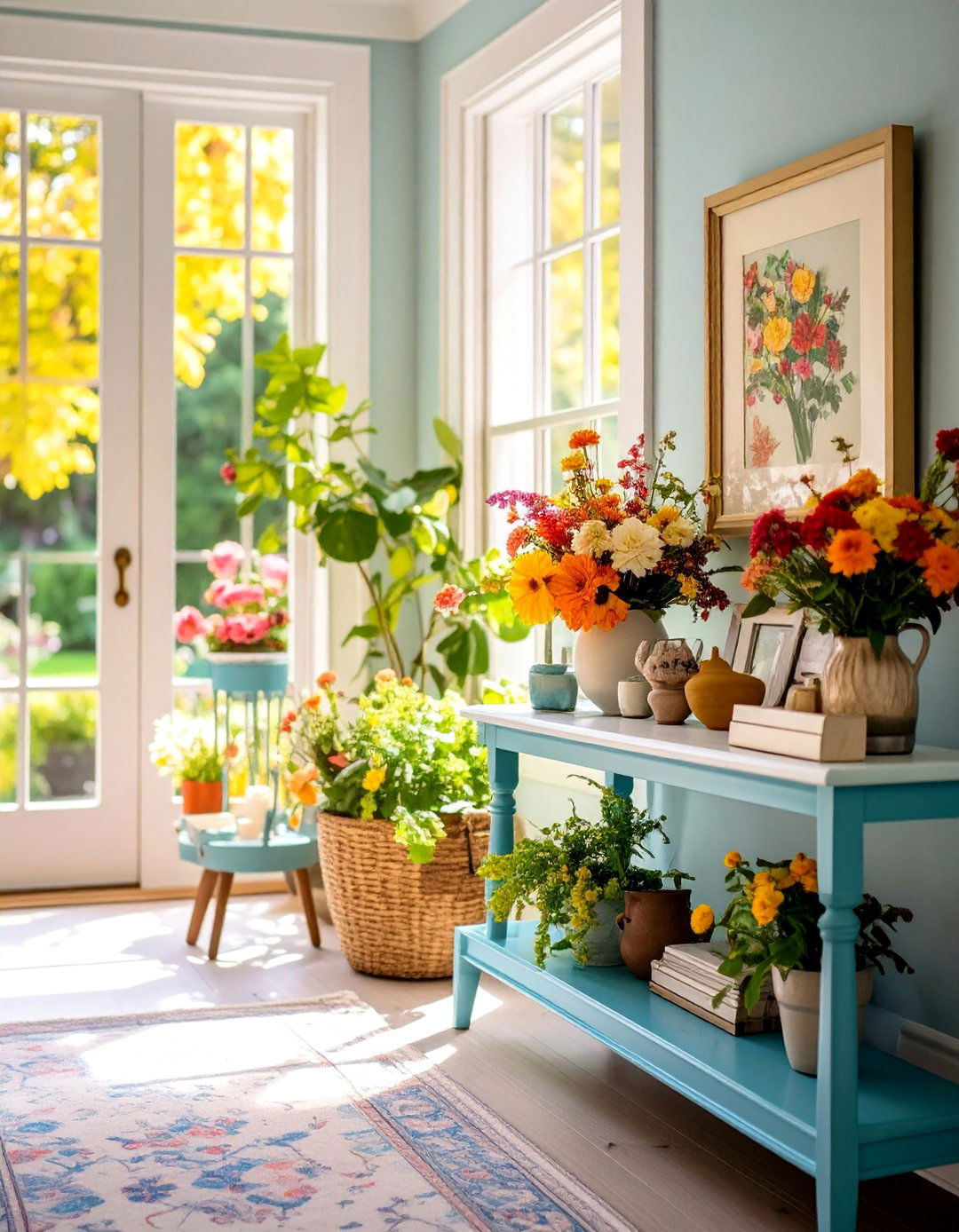 Entryway Welcome Guest Greeting Station - 25 Tray Decor Ideas