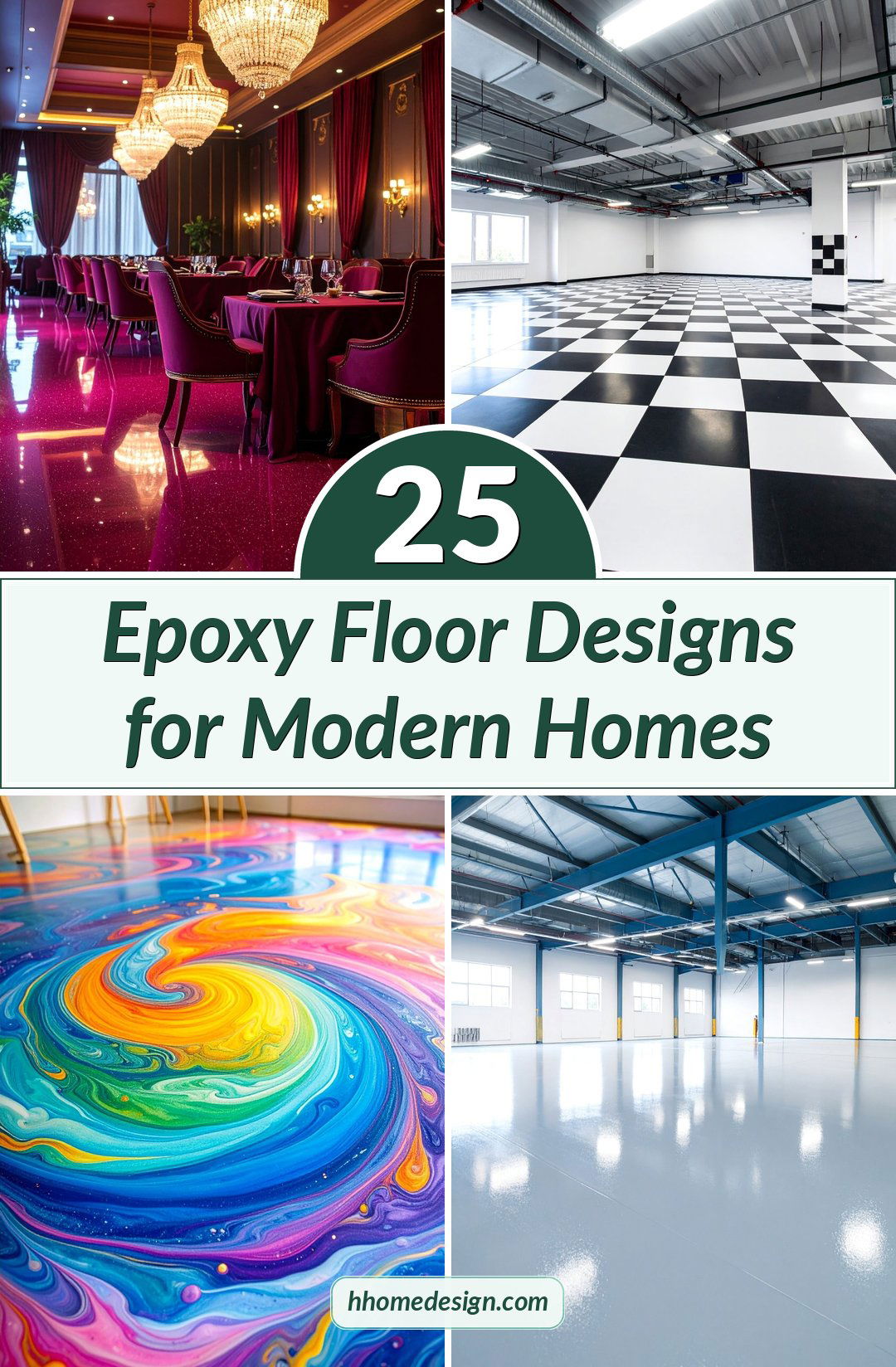 25 Epoxy Floor Designs for Modern Homes