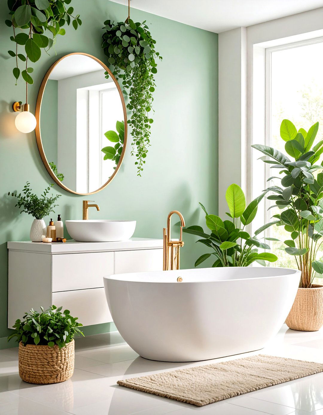 Eucalyptus Aromatherapy Zen Bathroom - 25 Zen Bathroom Ideas