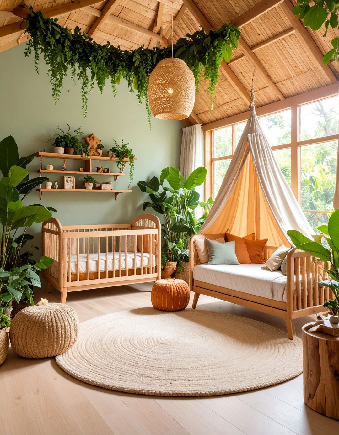 Ewok Village Forest Sanctuary - 25 Star Wars Nursery Ideas