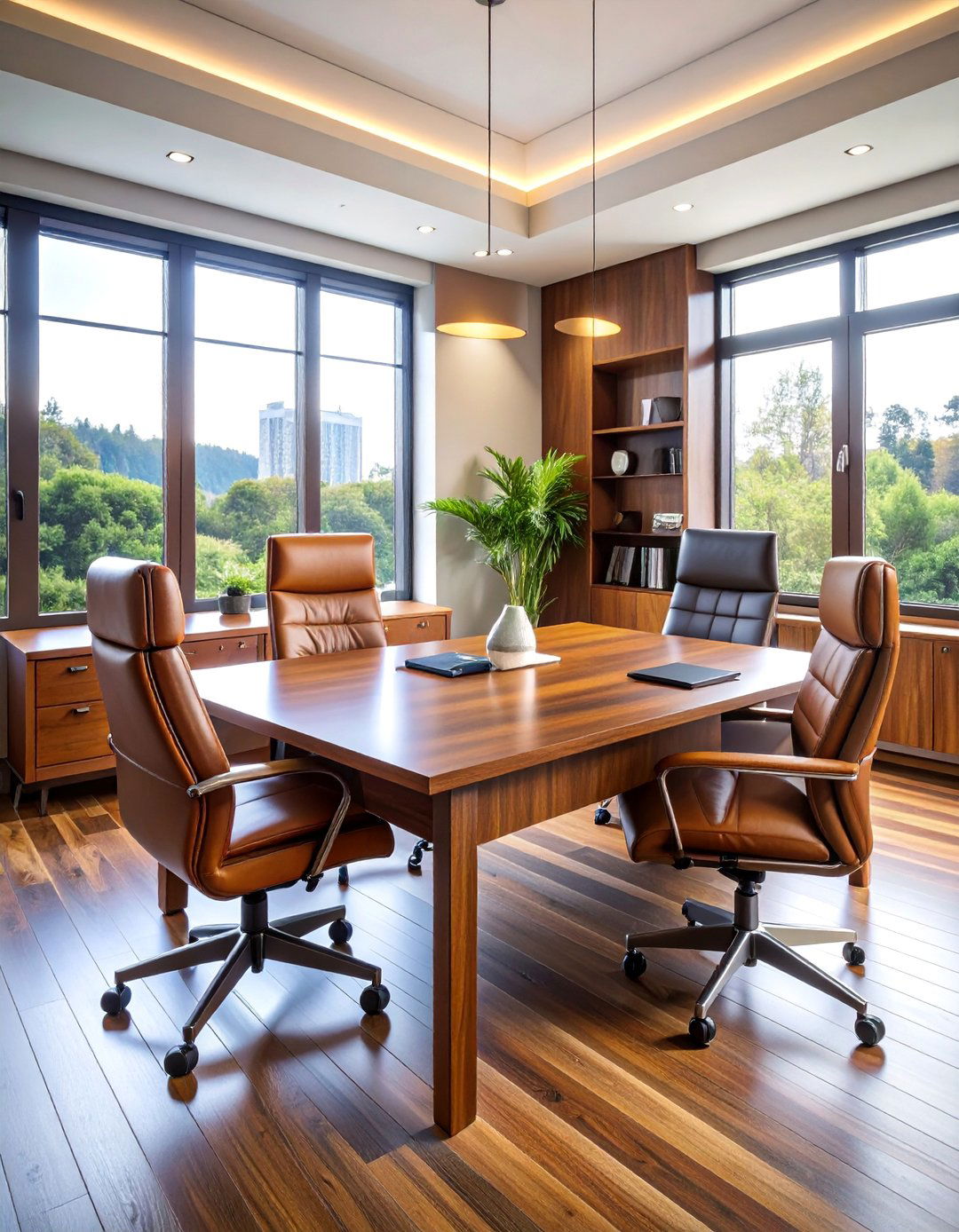 Executive Home Office Study Room - 25 Study Room Ideas