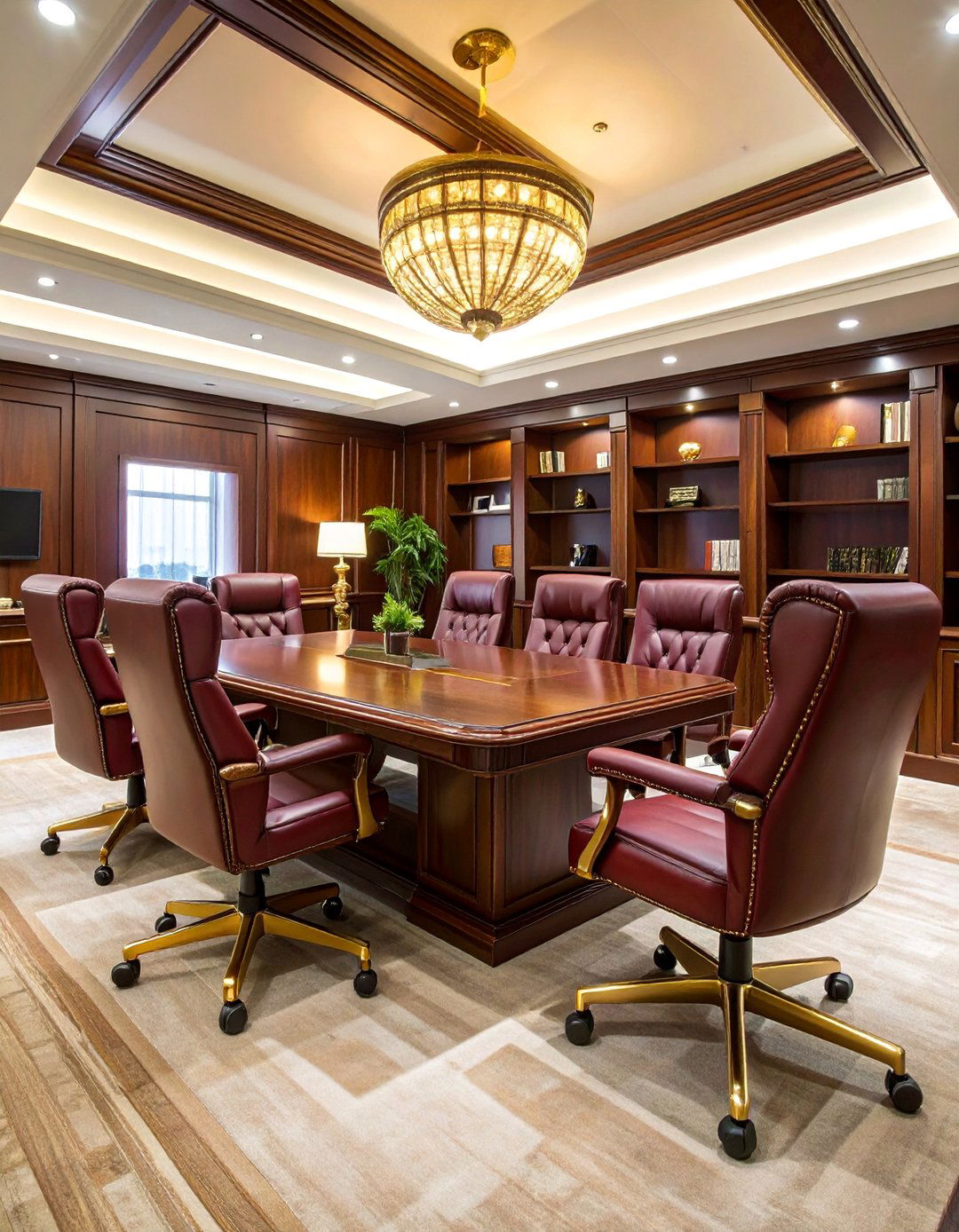 Executive Office Cigar Room with Professional Ambiance - 25 Cigar Room Ideas