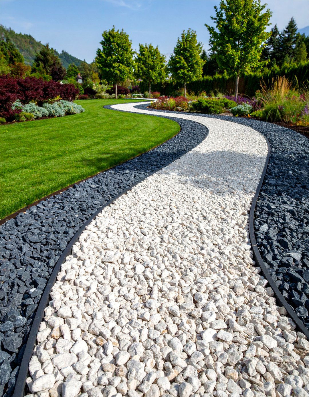Exposed Aggregate Asphalt Walkway - 25 Asphalt Walkway Ideas