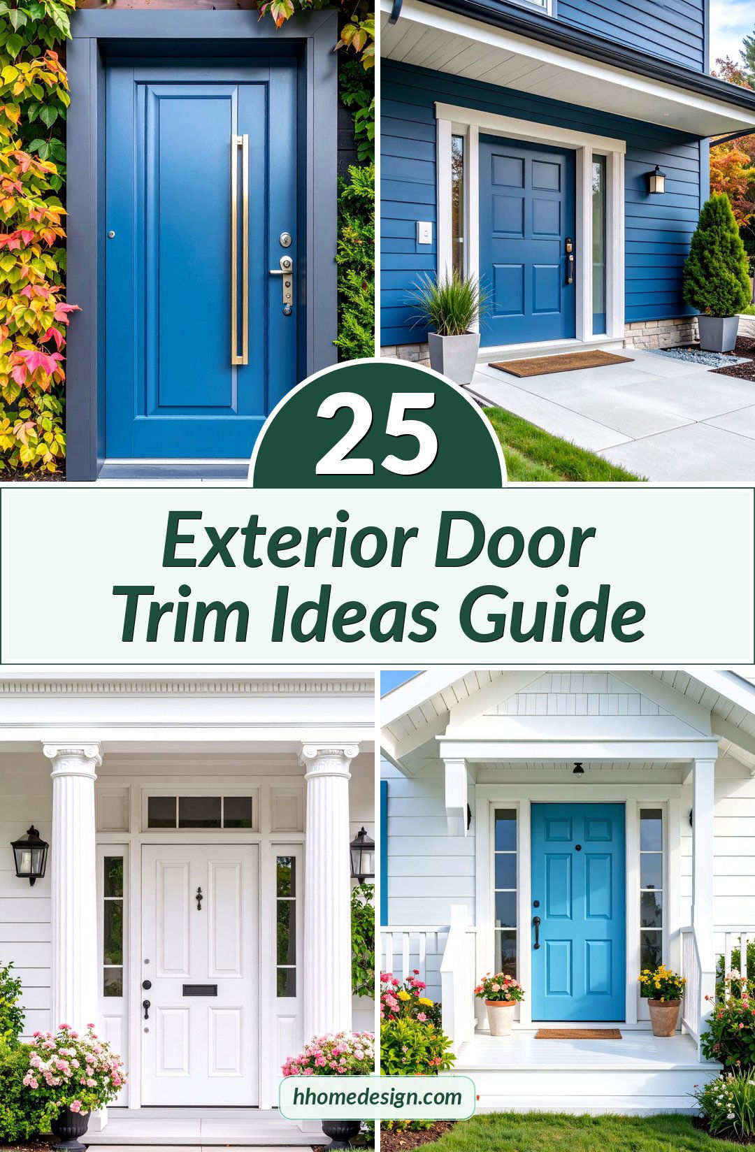 25 Exterior Door Trim Ideas Guide