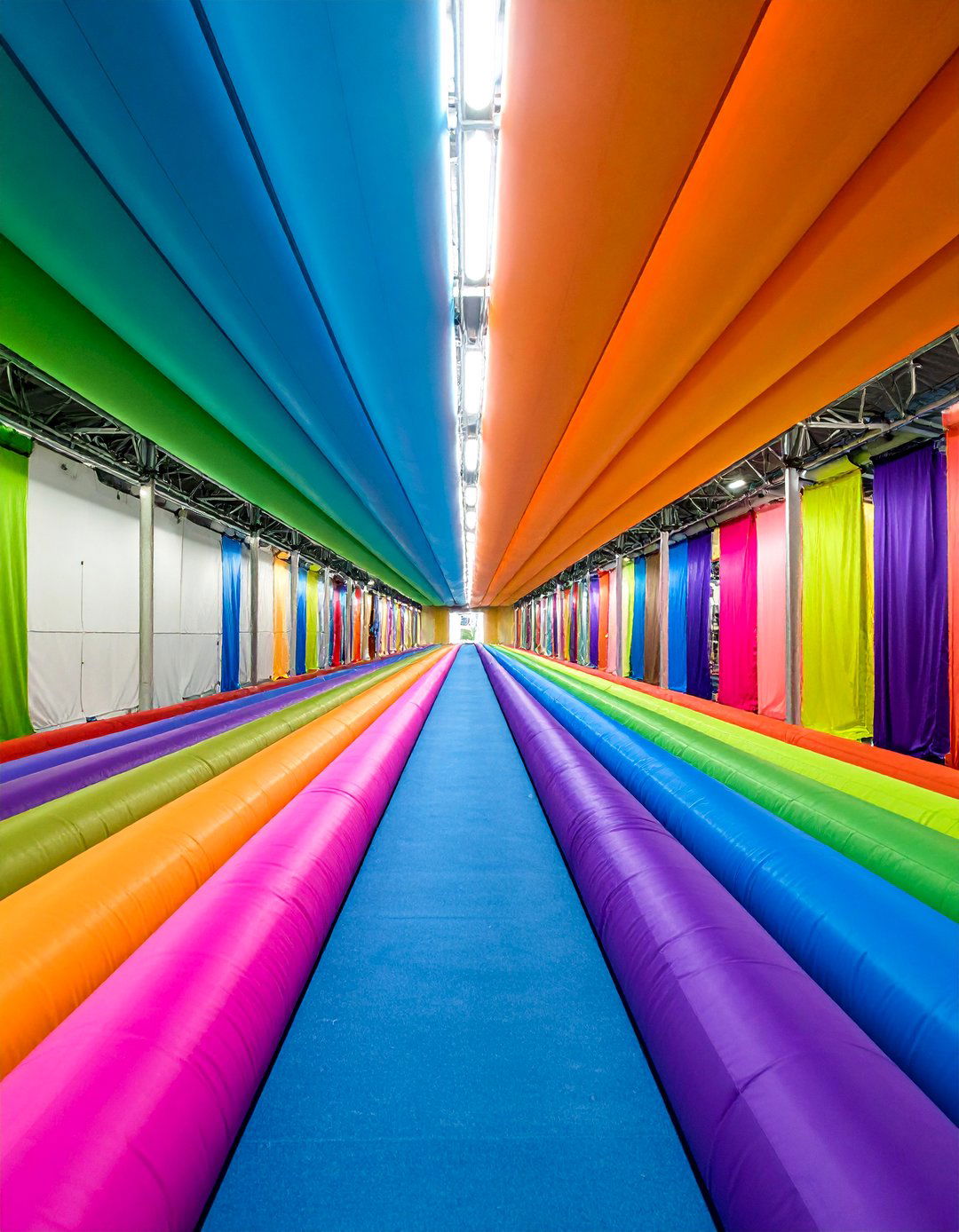 Fabric Canopy Tensioned Walkway - 25 Covered Walkway Ideas