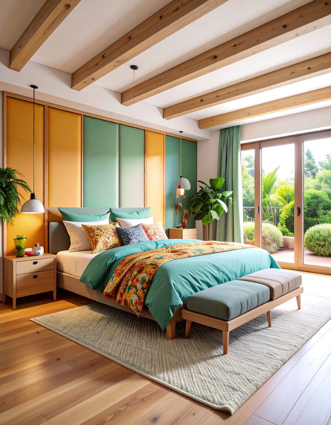 Fabric Covered Sliding Panels - 25 closet door ideas