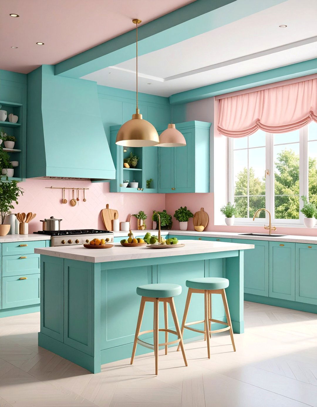 Fabric Panel Soffit Softness - 25 Kitchen Soffit Ideas