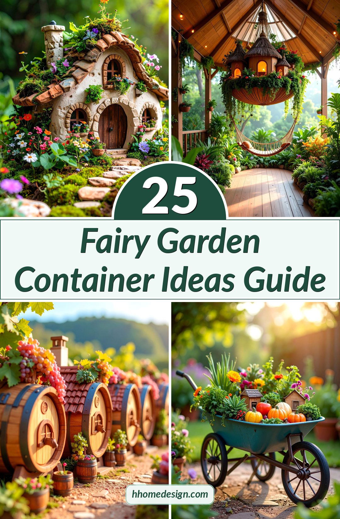25 Fairy Garden Container Ideas Guide