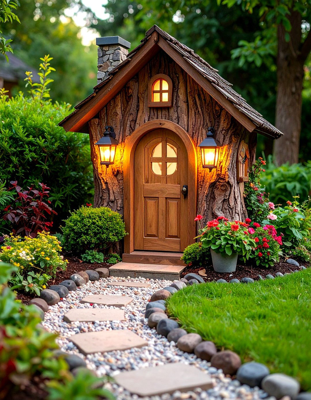 Fairy Garden Cottage Door Planter - 25 Fairy Garden Ideas