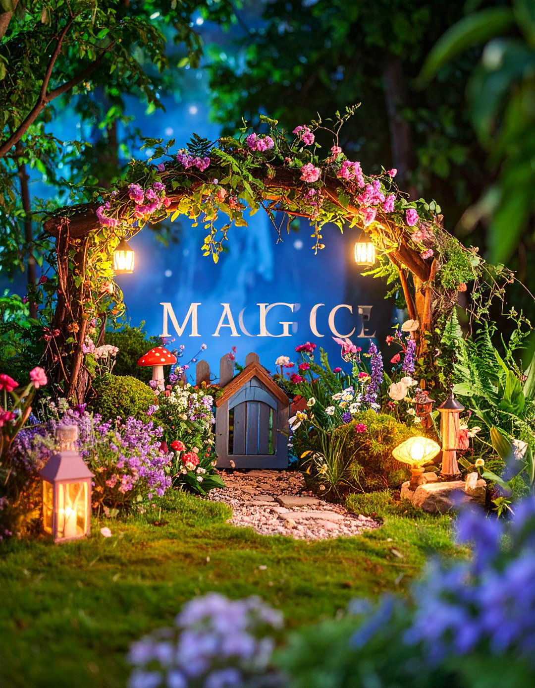 Fairy Garden Magic Signs for Whimsical Spaces - 25 Funny Garden Sign Ideas