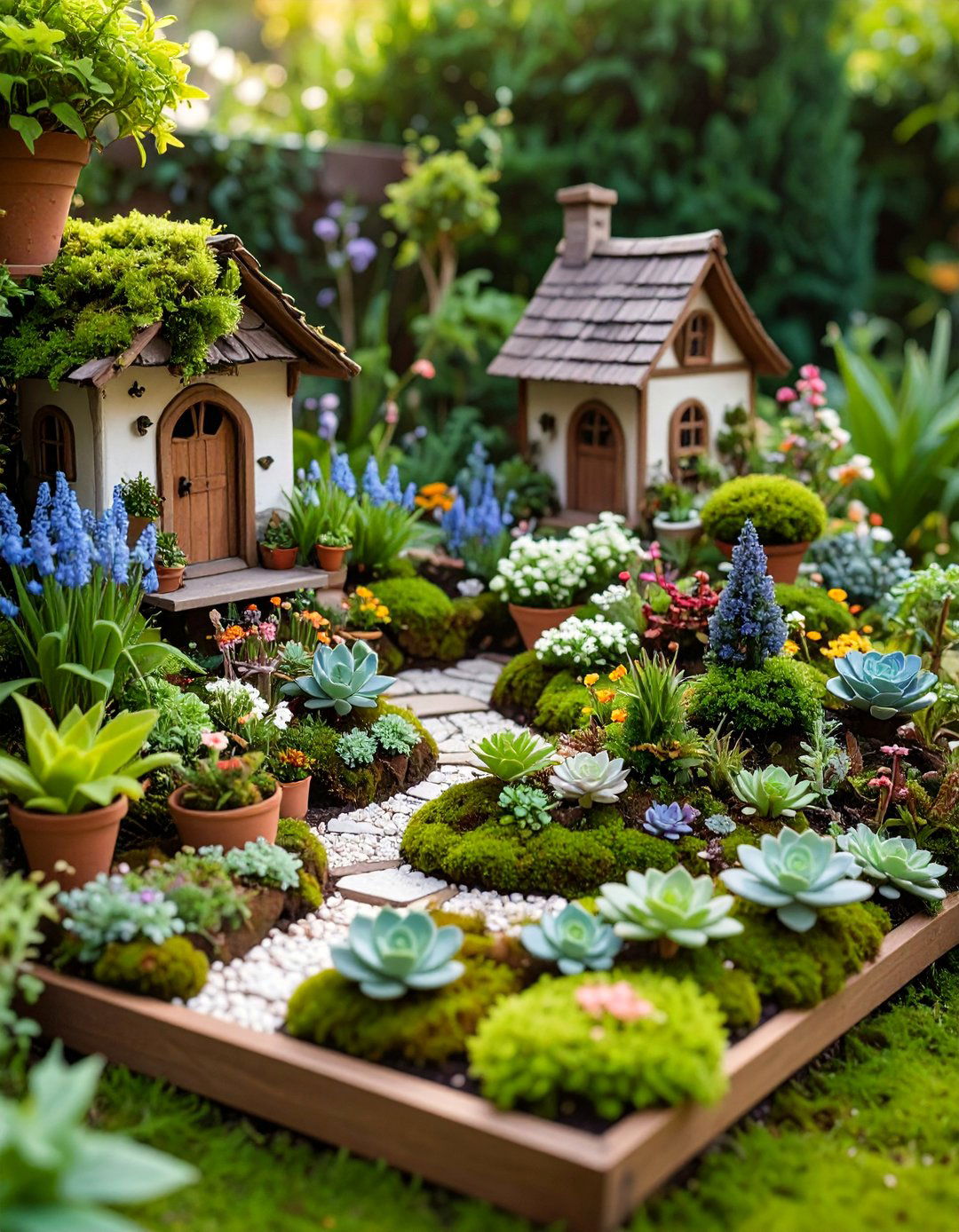 Fairy Garden Miniature Landscape - 25 Corner Garden Ideas With Pots