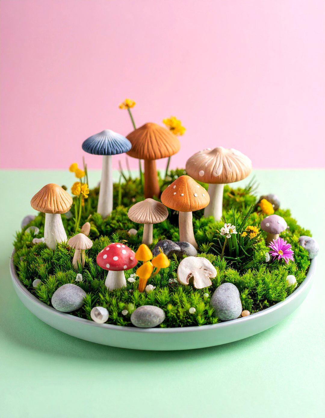Fairy Garden Mushroom Ring Meadow - 25 Fairy Garden Ideas