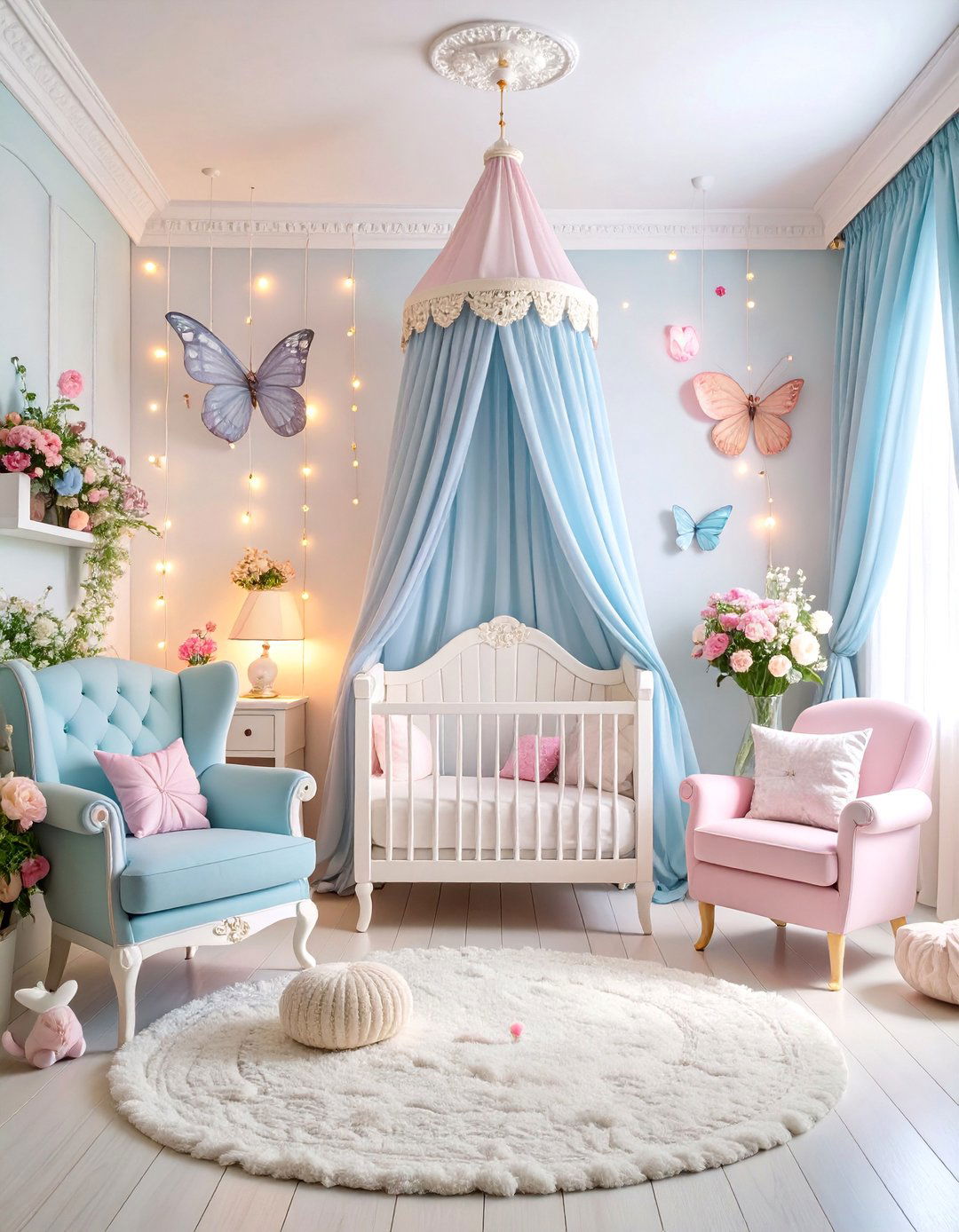 Fairy Garden Nursery with Magical Details - 25 Whimsical Nursery Ideas