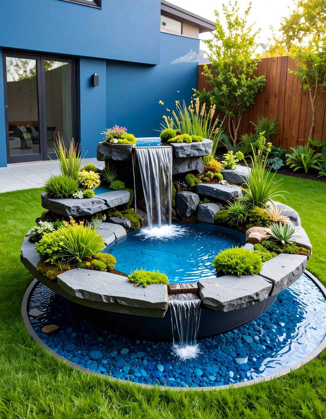 Fairy Garden Waterfall Oasis - 25 Fairy Garden Ideas