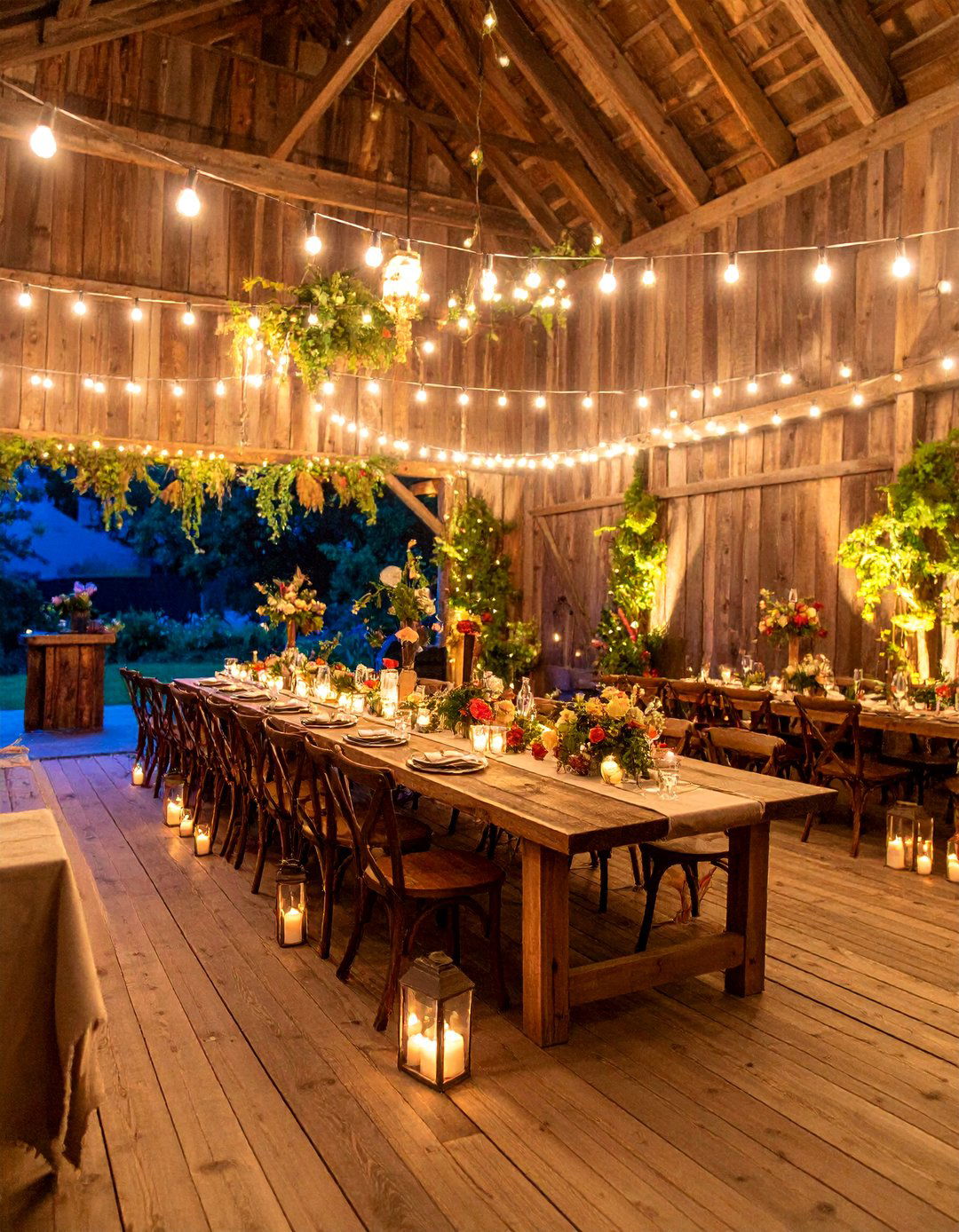 Fairy Tale Barn Wedding with Enchanted Forest Elements - 25 Barn Wedding Ideas