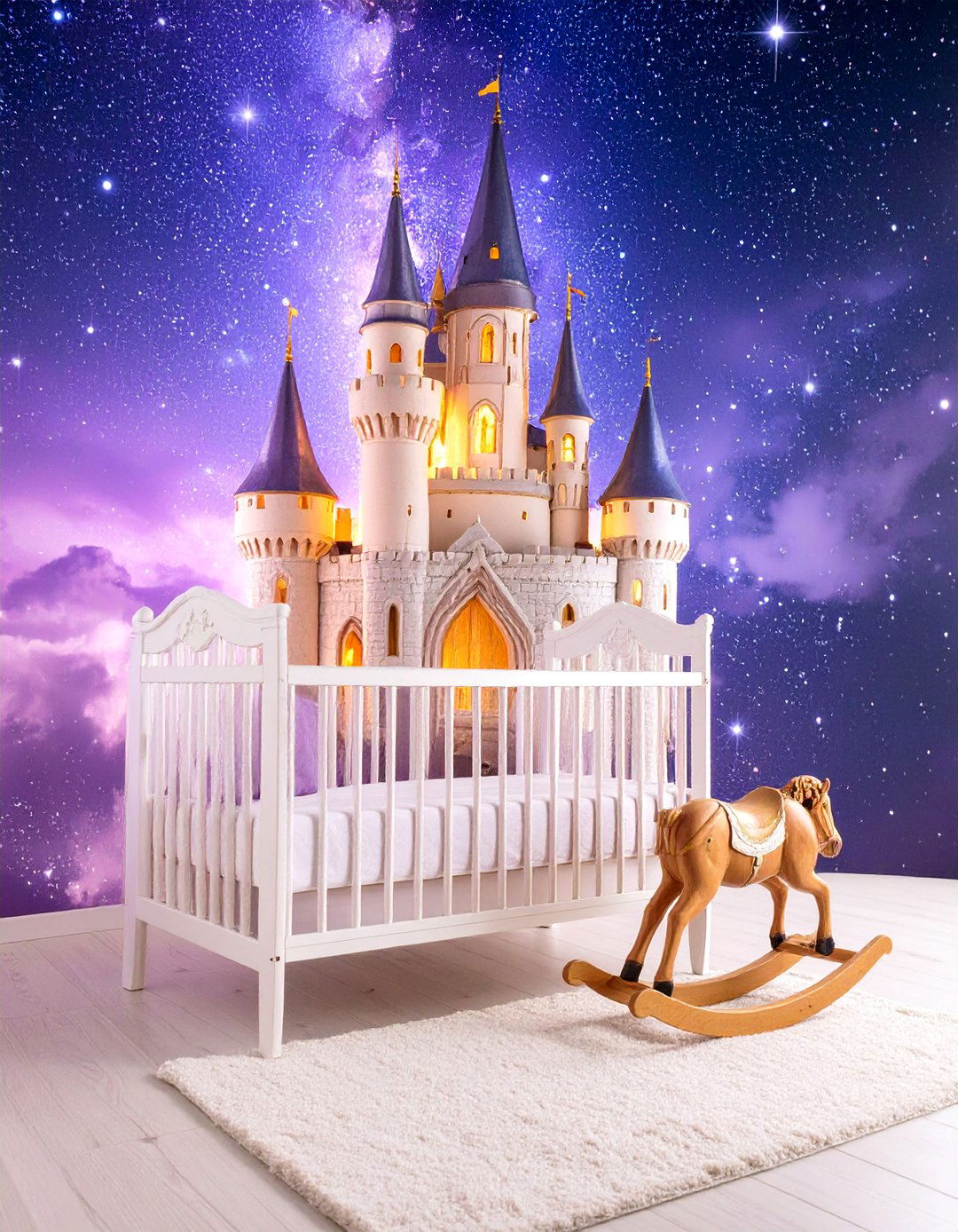 Fairy Tale Castle Princess Suite - 25 Princess Nursery Ideas