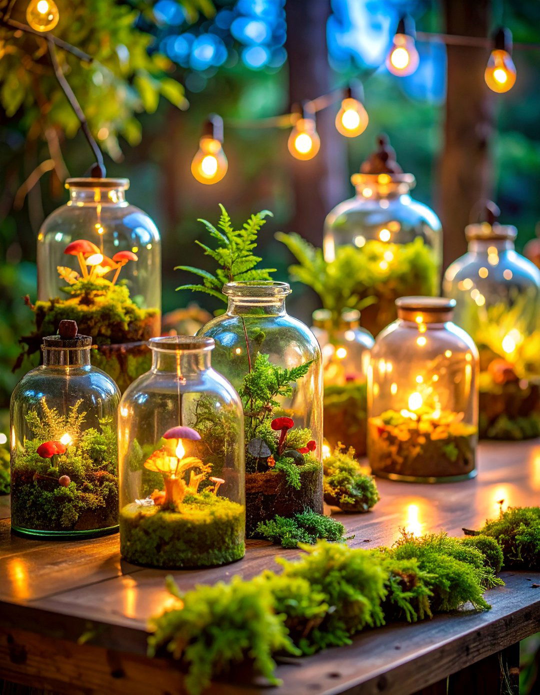 Fairy Tale Enchanted Forest Centerpiece - 25 Wedding Centerpiece Ideas