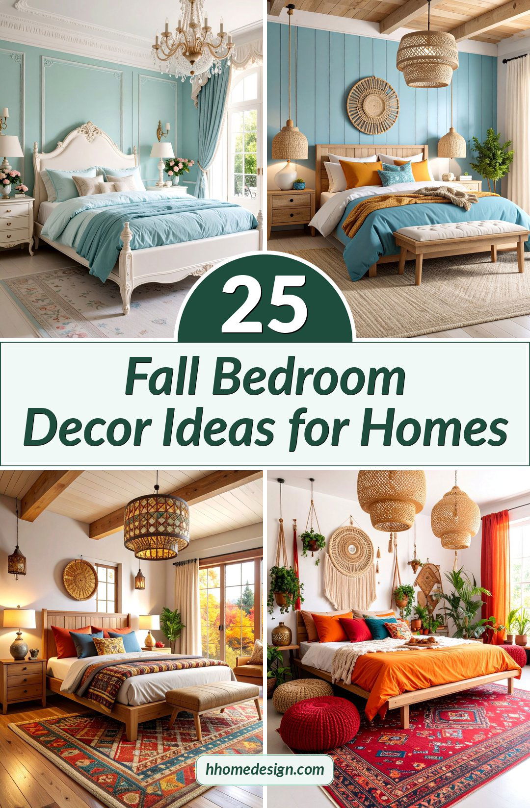 25 Fall Bedroom Decor Ideas for Homes