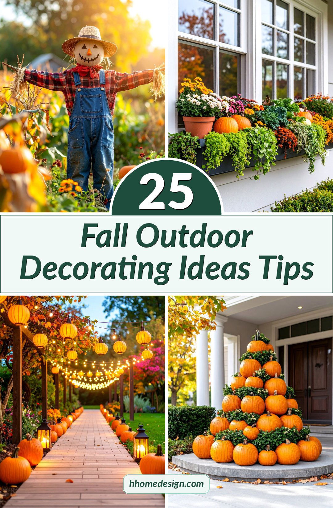 25 Fall Outdoor Decorating Ideas Tips
