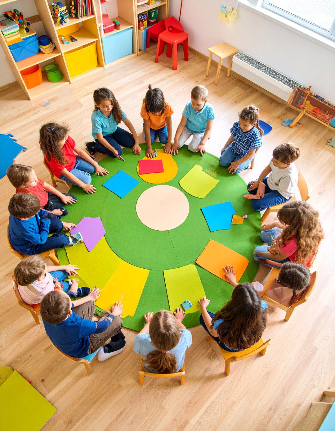 Family Learning Community Circle - 25 Homeschool Room Ideas