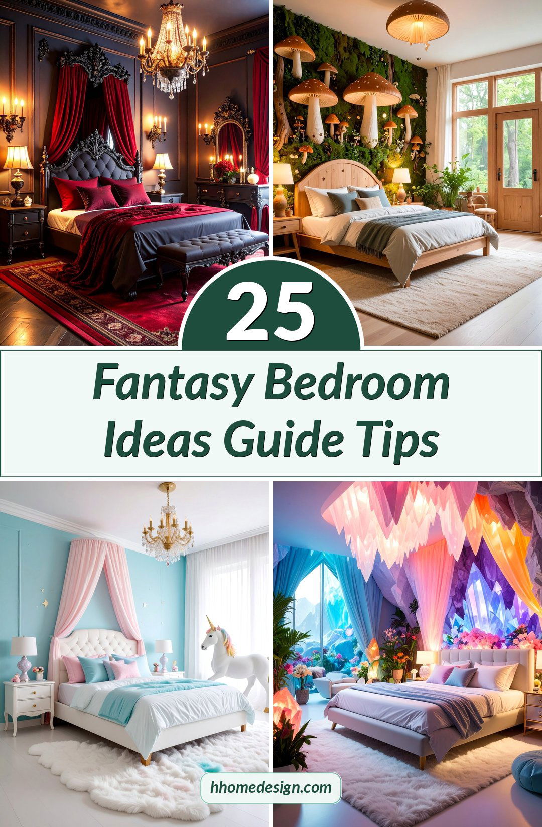 25 Fantasy Bedroom Ideas Guide Tips
