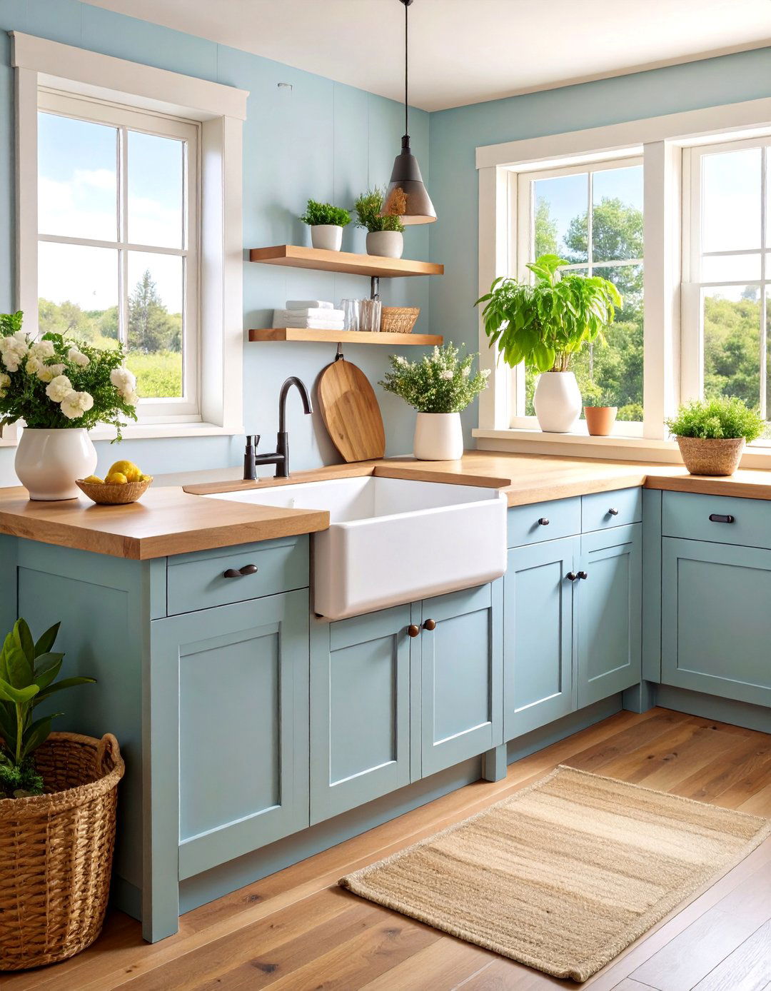 Farmhouse Apron Sink Integration Laundry Room Countertops - 25 Laundry Room Countertop Ideas