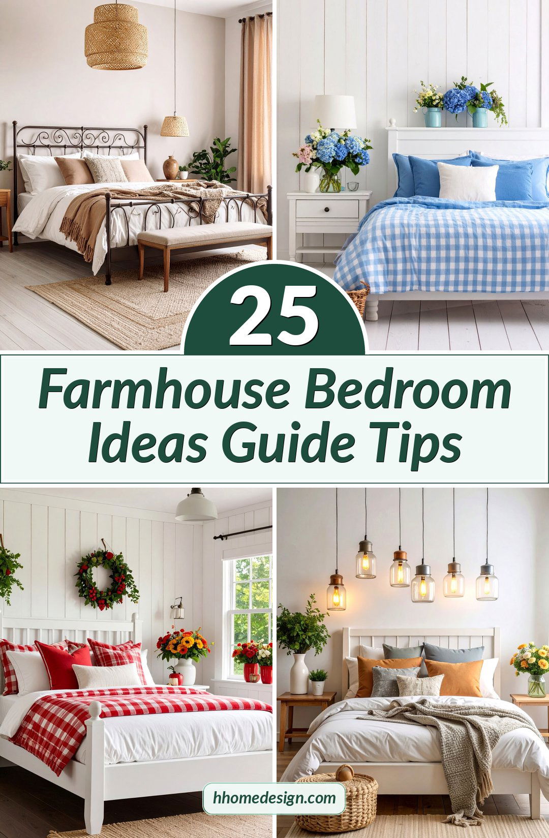 25 Farmhouse Bedroom Ideas Guide Tips