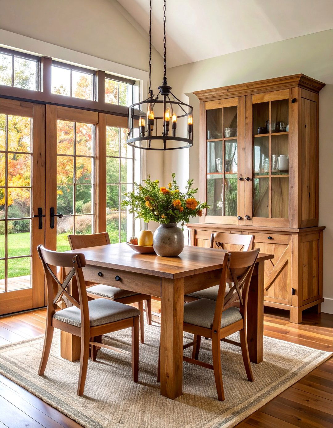 Farmhouse Corner China Cabinet - 25 Corner Cabinet Ideas