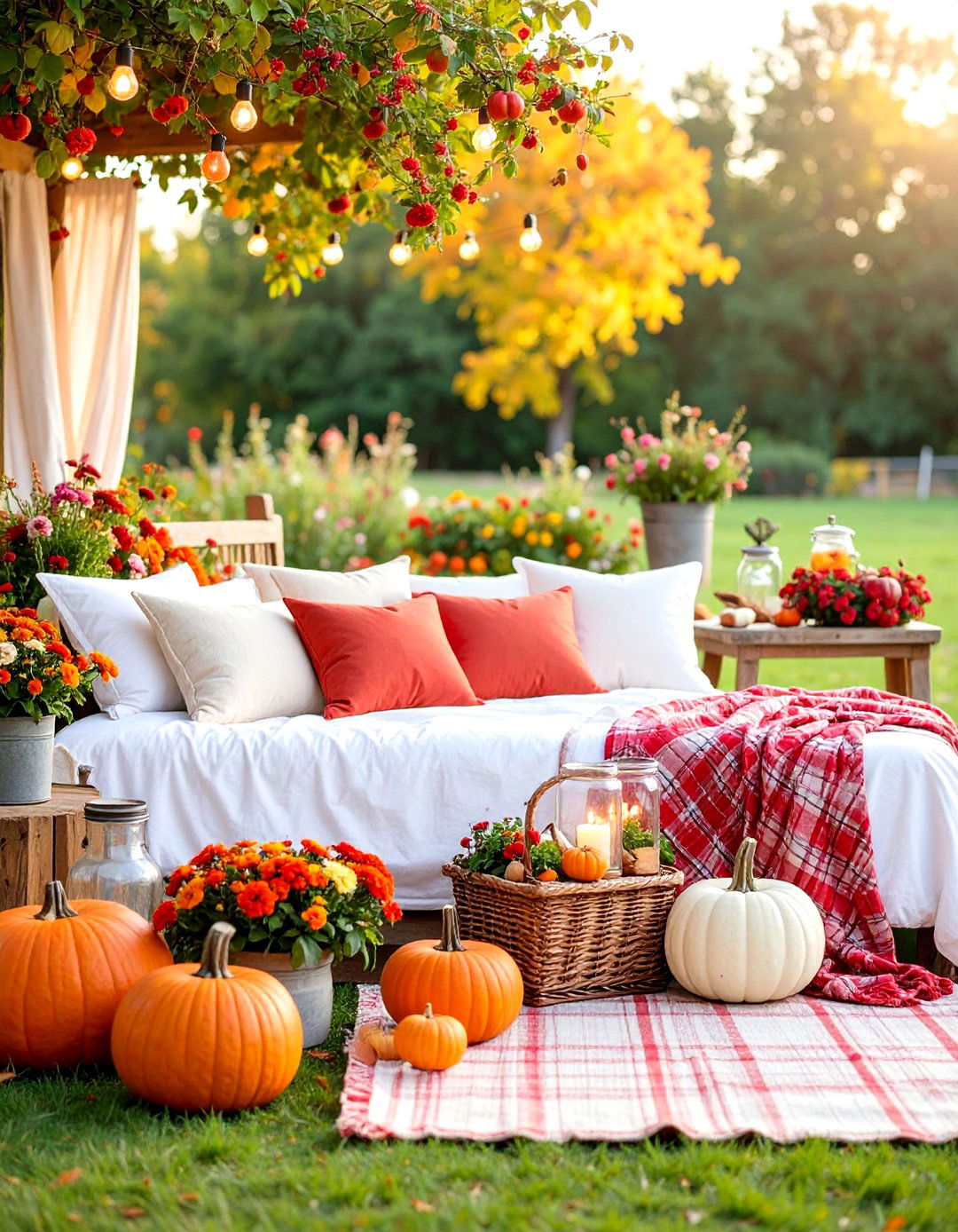 Farmhouse Country Outdoor Bedroom - 25 Outdoor Bedroom Ideas