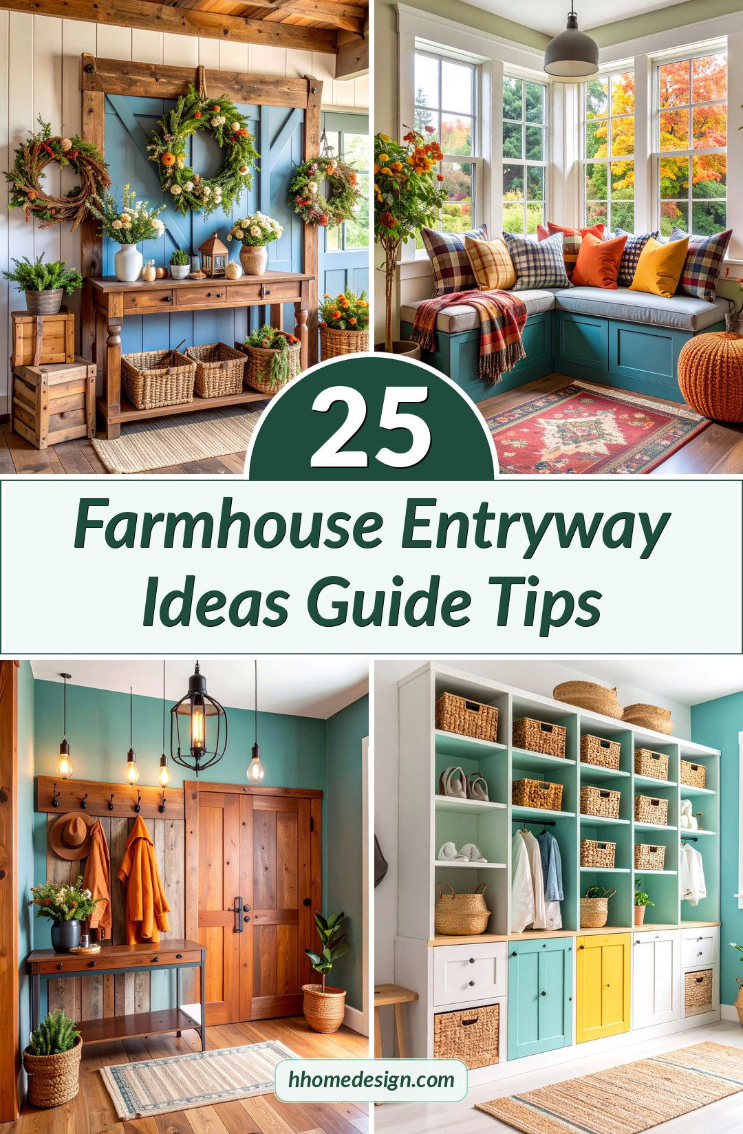 25 Farmhouse Entryway Ideas Guide Tips