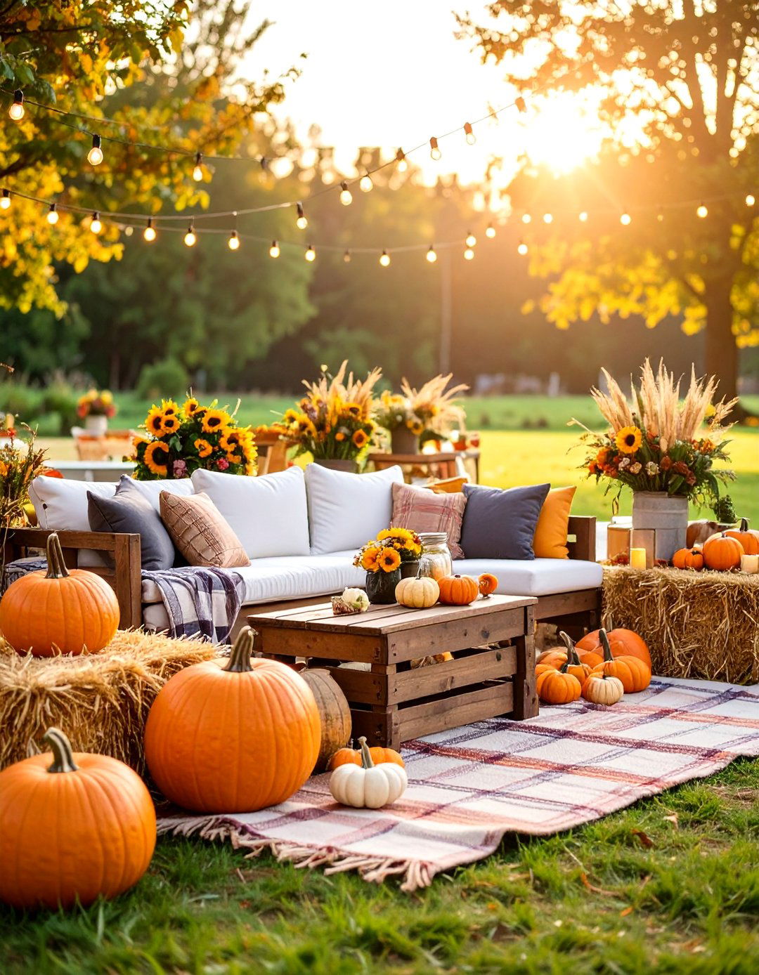 Farmhouse Harvest Festival - 25 Birthday Decoration Ideas