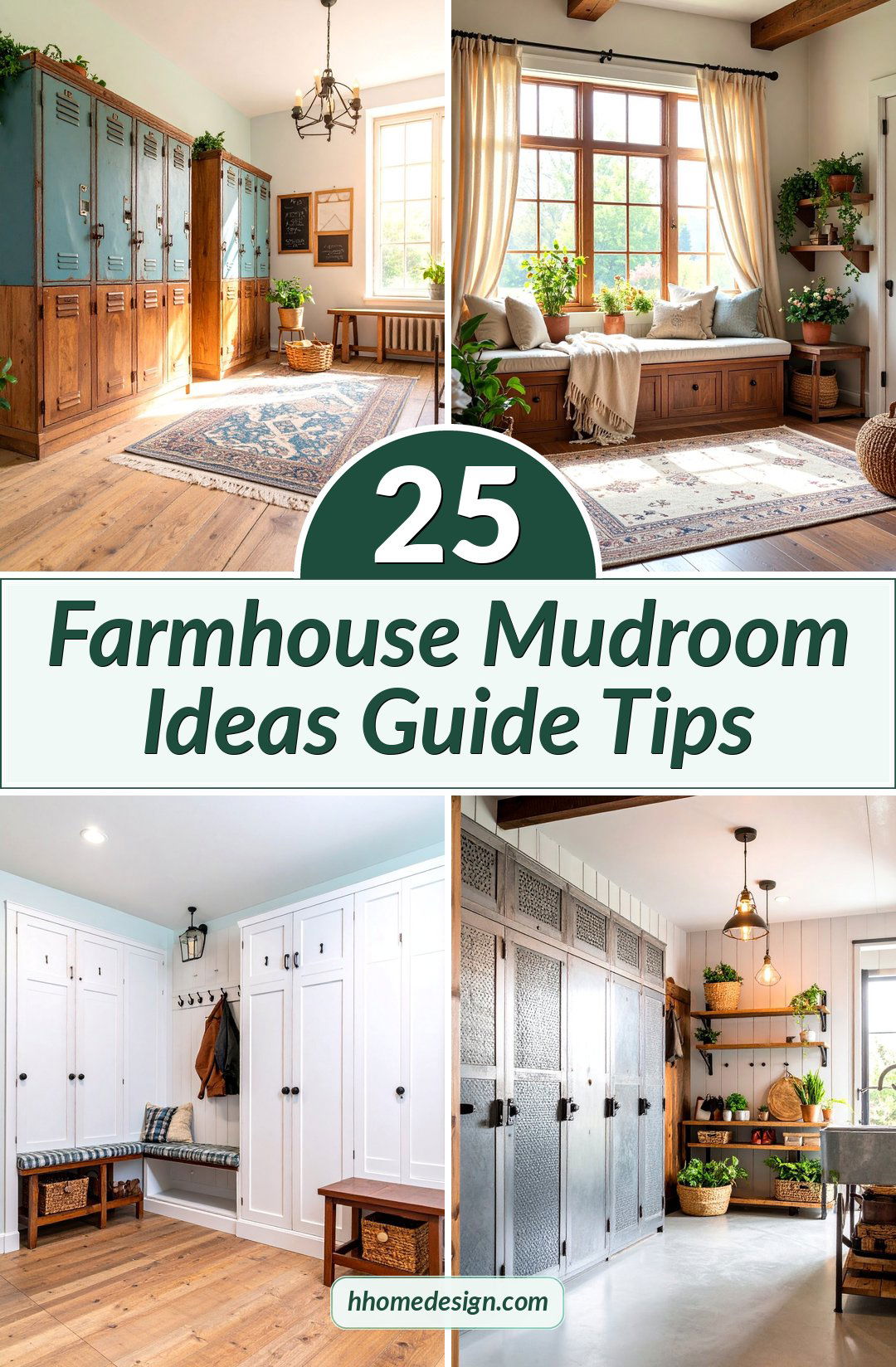 25 Farmhouse Mudroom Ideas Guide Tips