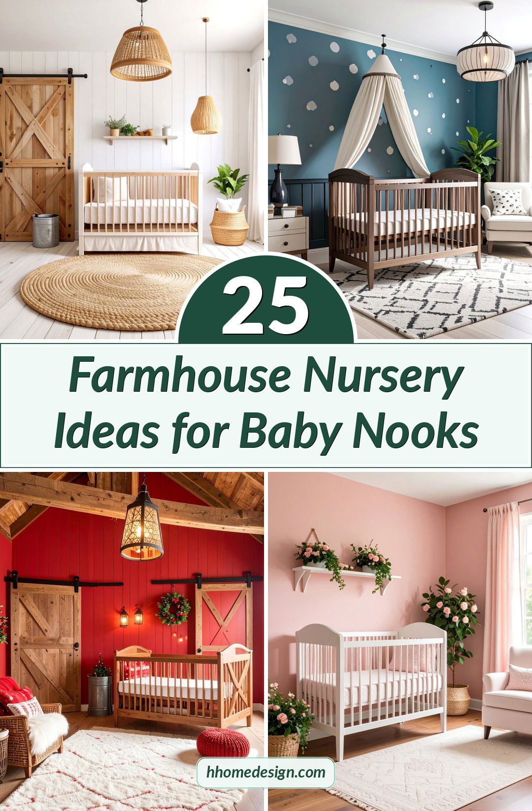 25 Farmhouse Nursery Ideas for Baby Nooks
