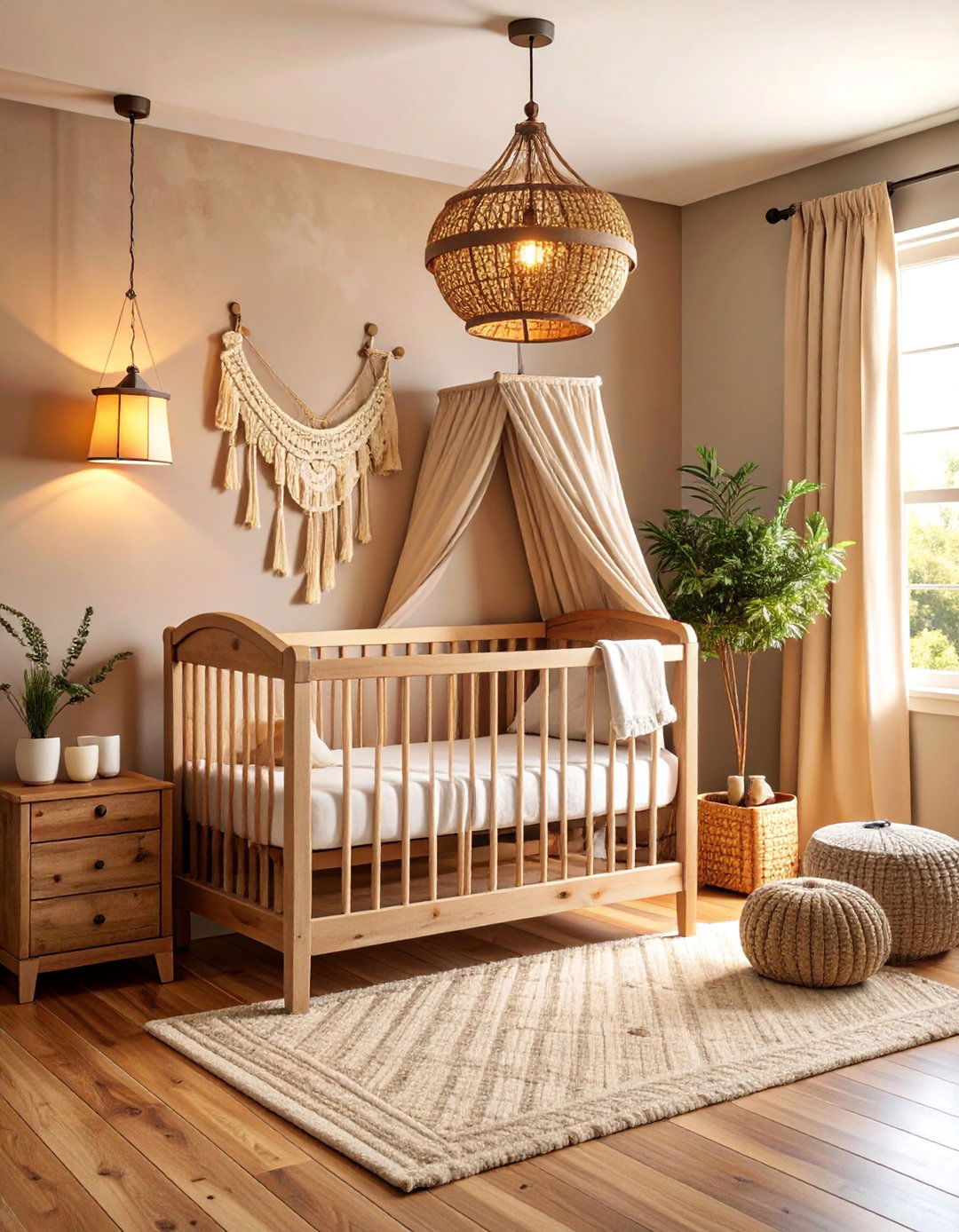 Farmhouse Nursery with Vintage Farm Tool Decor - 25 Farmhouse Nursery Ideas