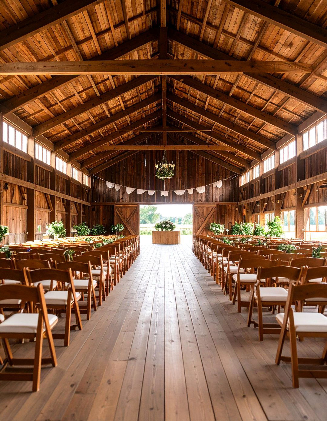 Farmhouse Wedding Ceremony with Rural Authenticity - 25 Wedding Ceremony Ideas