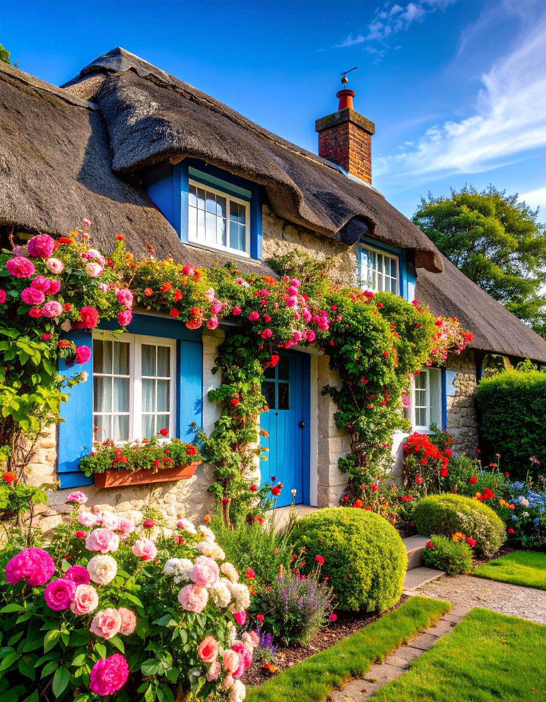 Farrow and Ball Pointing English Country Cottage - 25 White Exterior Paint Colors