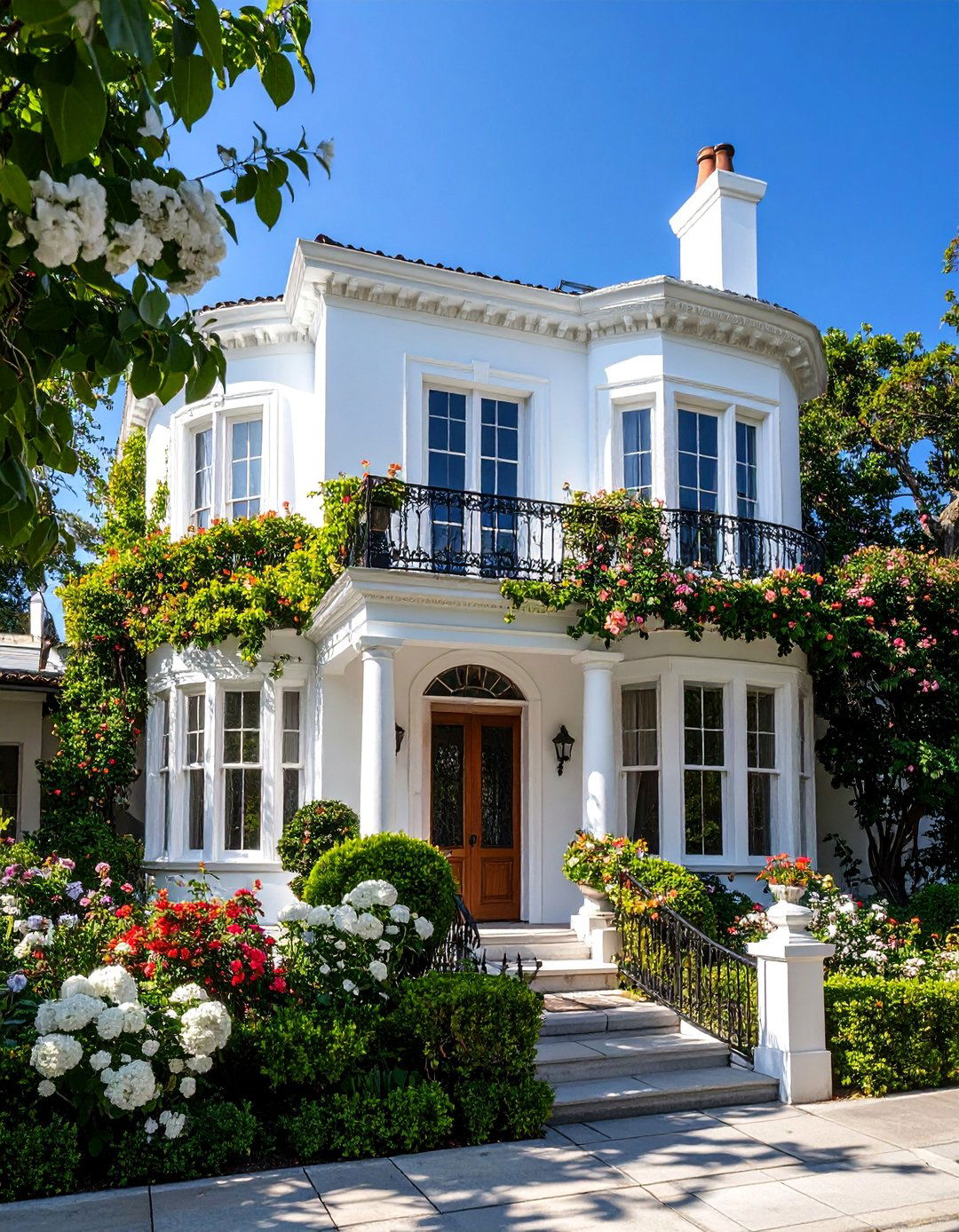 Farrow and Ball Strong White Georgian Sophistication - 25 White Exterior Paint Colors