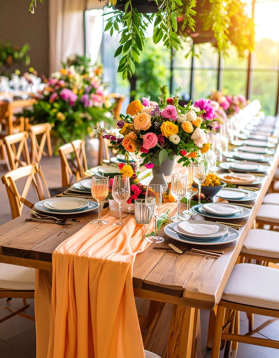 Feasting Table Reception Style - 25 Bridgerton Wedding Ideas
