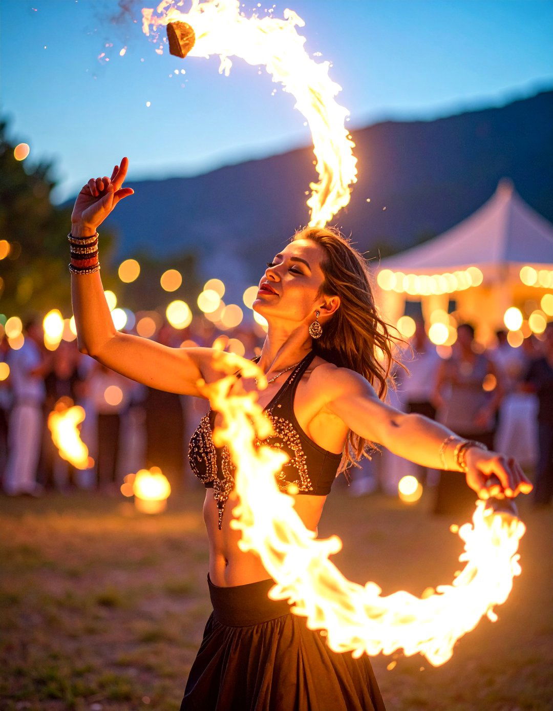 Fire Performance Spectacular Entertainment - 25 Wedding Entertainment Ideas