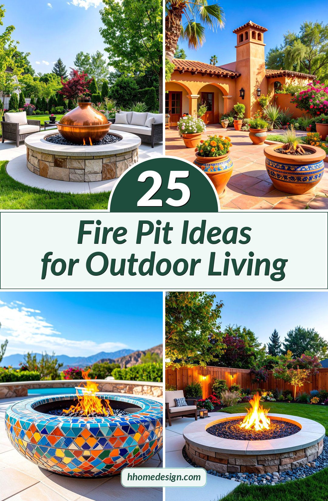 25 Fire Pit Ideas for Outdoor Living