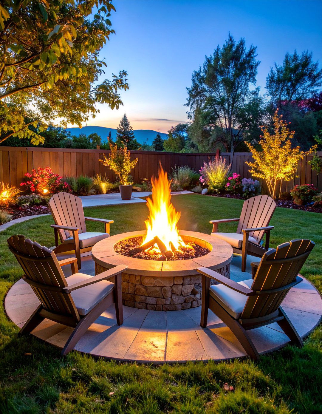 Fire Pit Reading Circle - 25 Outdoor Reading Nook Ideas